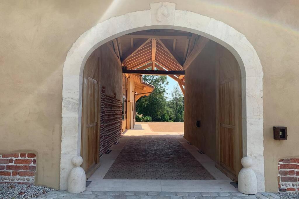 Ancien Haras Refait A Neuf A 3 Km De Vonnas Villa Ngoại thất bức ảnh